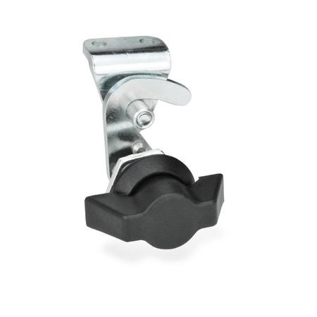 J.W. WINCO JW Winco GN115.8-SK-18-H1-SW-2 Cam Latch, Hook Style 115.8-SK-18-H1-SW-2